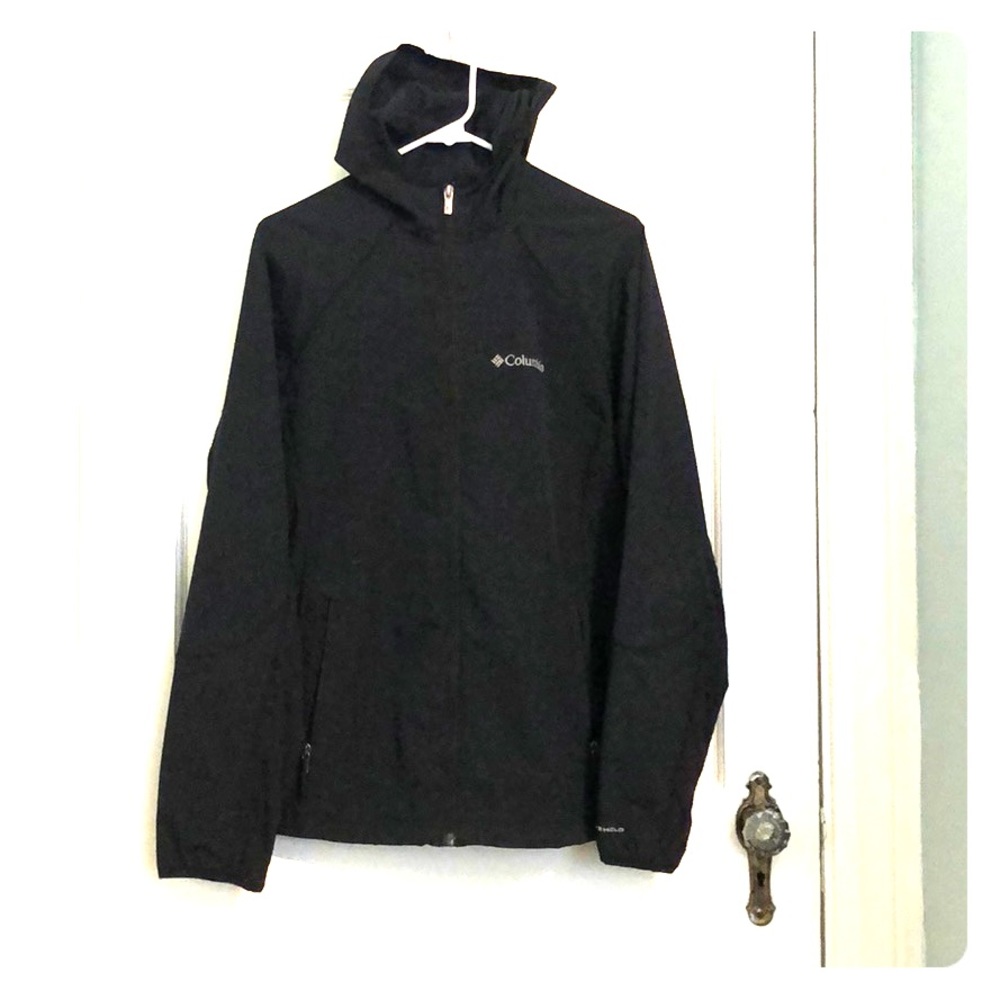 Men’s small Omni-shield rain jacket
